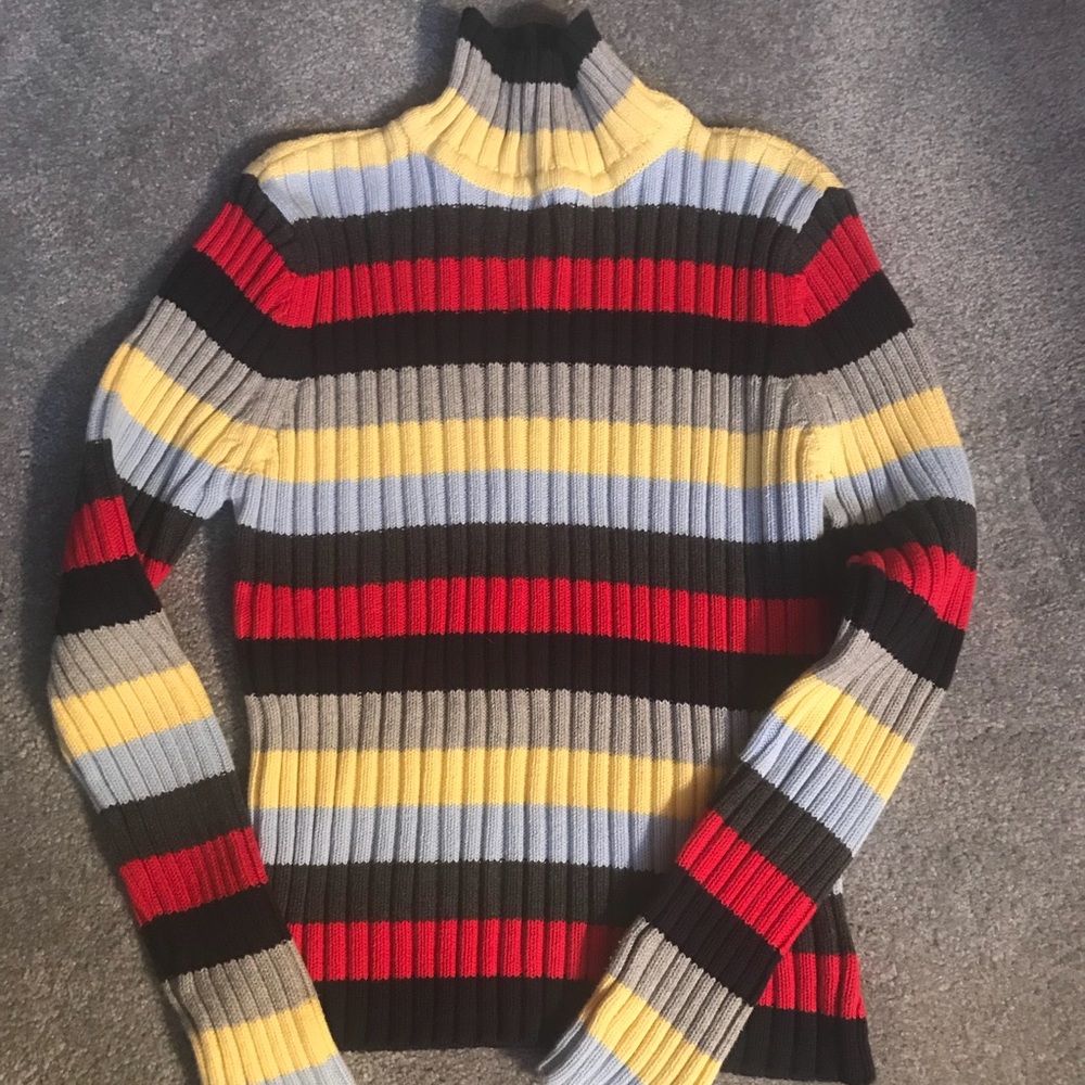 Mock neck sweater